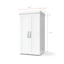 Load image into Gallery viewer, Create Room DreamBox Craft Storage Cabinet with Table - Deluxe Crafting Cabinet & Closet Organizer with Drawers, Totes & Folding Design | Create Room Original ScrapBox Craft Cabinet