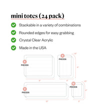 Load image into Gallery viewer, Create Room Ultimate Craft Storage Bundle - Tool Cubby, Paper Organizer & 24 Mini Totes | Modular Organizers for Paper, Vinyl, Markers & Supplies