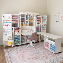 Load image into Gallery viewer, Create Room Organizing Essentials Craft Storage Package - DreamBox Paper Organizer, Tool Cubby & Mini Tote Set for Scrapbooking, Sewing, Craft Supplies