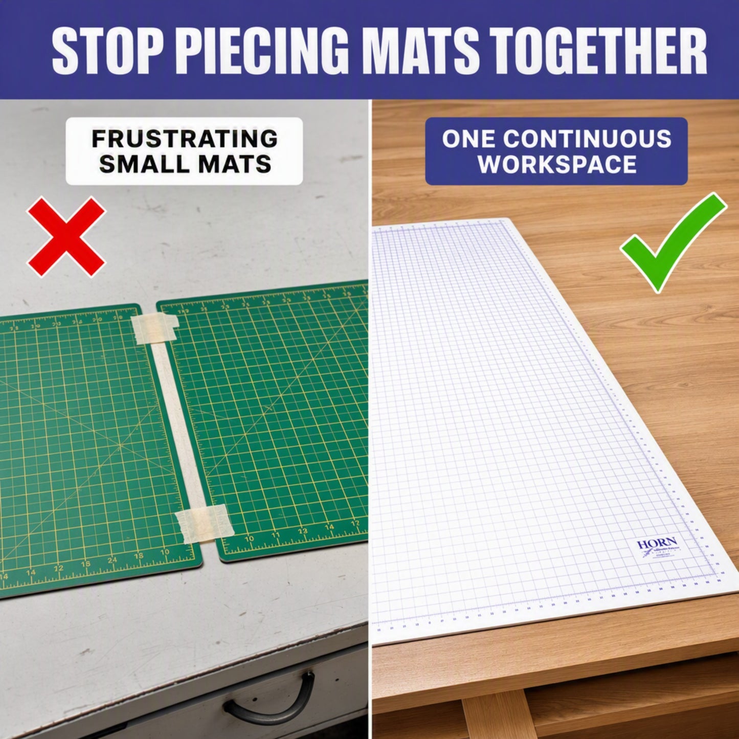 HORN 27 X 68 Cutting Mat A680