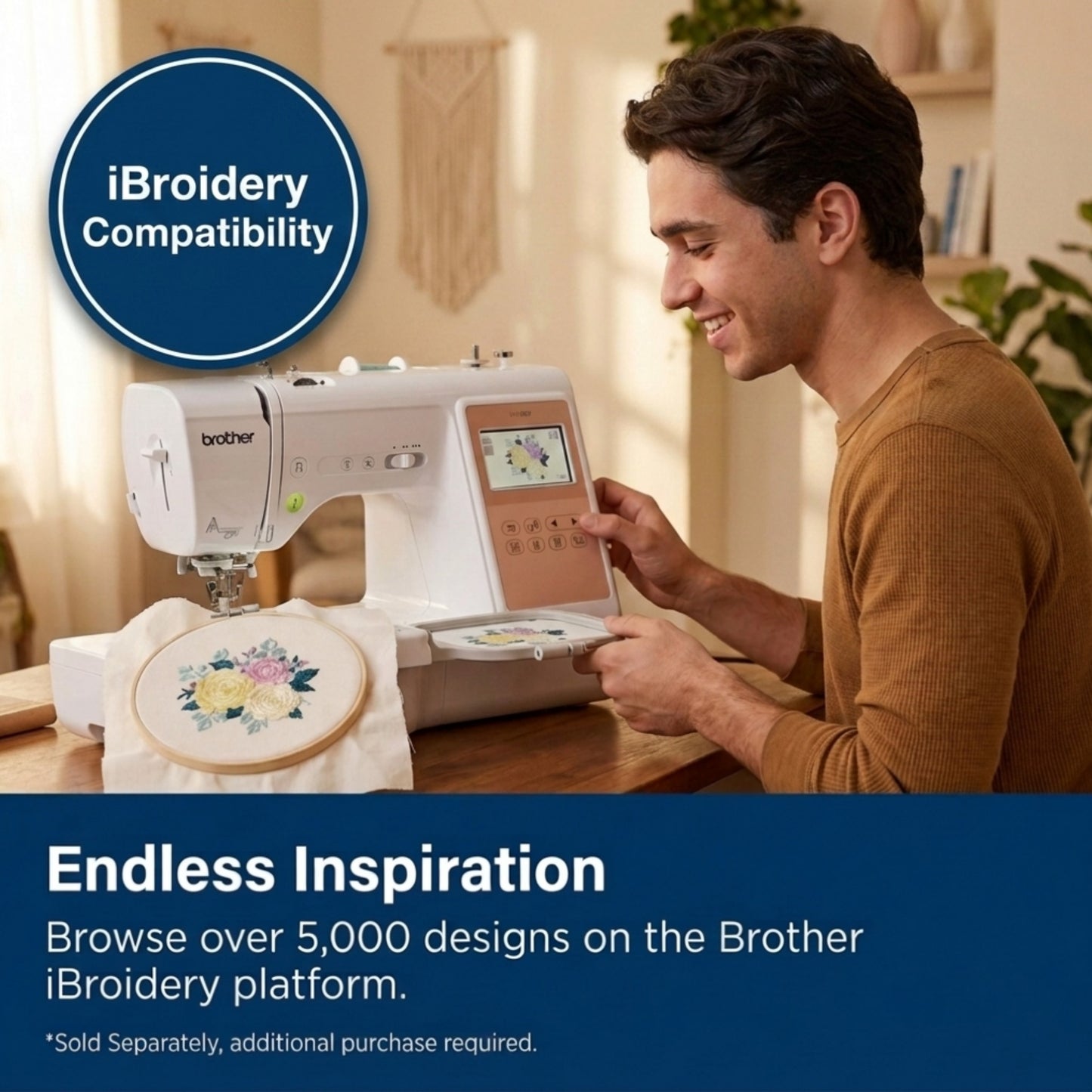 Brother LB5500 Computerized Sewing & Embroidery Combo
