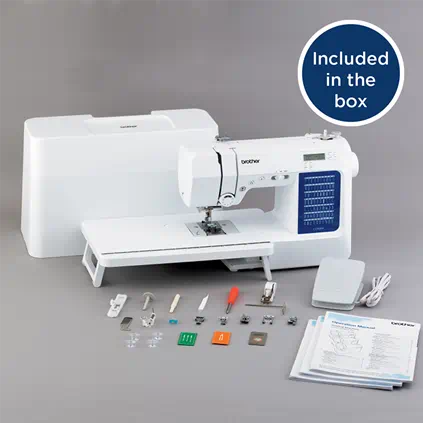Brother CS7000X 70-Stitch Computerized Sewing & Embroidery Combo with Wide Table