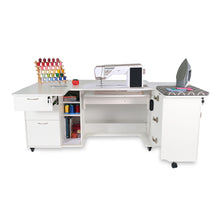Load image into Gallery viewer, Arrow Sewing Sydney Dual Rail Electric Sewing Cabinet