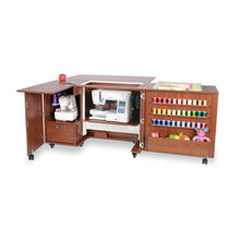 Load image into Gallery viewer, Arrow Sewing Wallaby Dual Rail Electric Sewing Cabinet