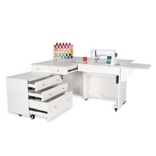 Load image into Gallery viewer, Arrow Sewing Kangaroo & Joey Dual Rail Electric Sewing Cabinet
