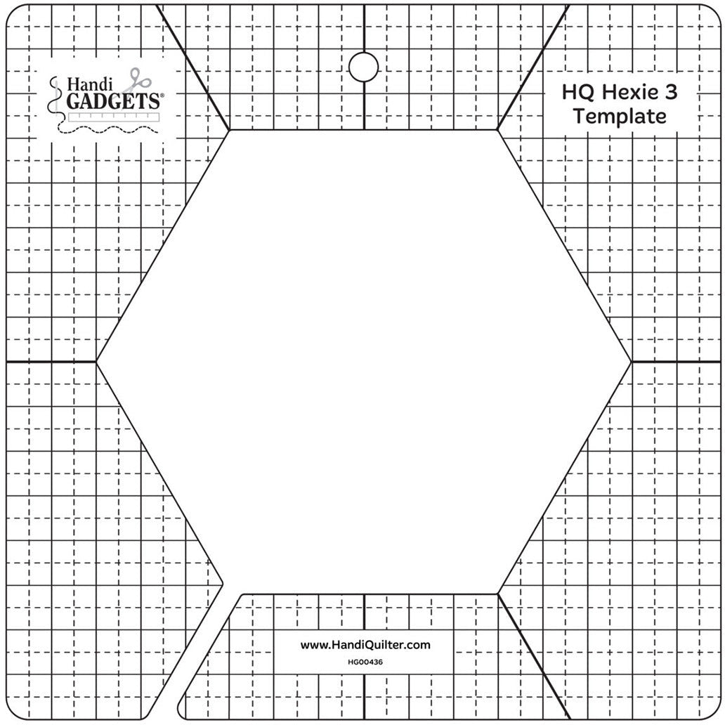 Handi Quilter Hexie 3 Template Creative Sewing Center