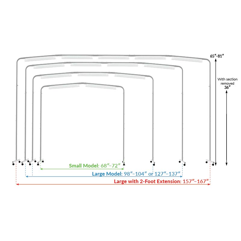 The Grace Company Luminess LED 2 Foot Extension