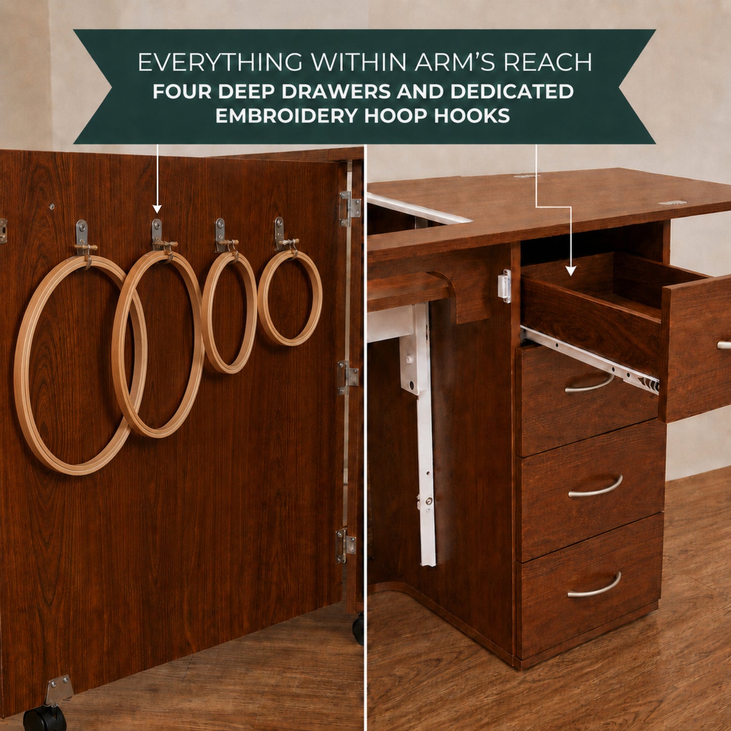 Arrow Sewing Harriet Sewing Cabinet