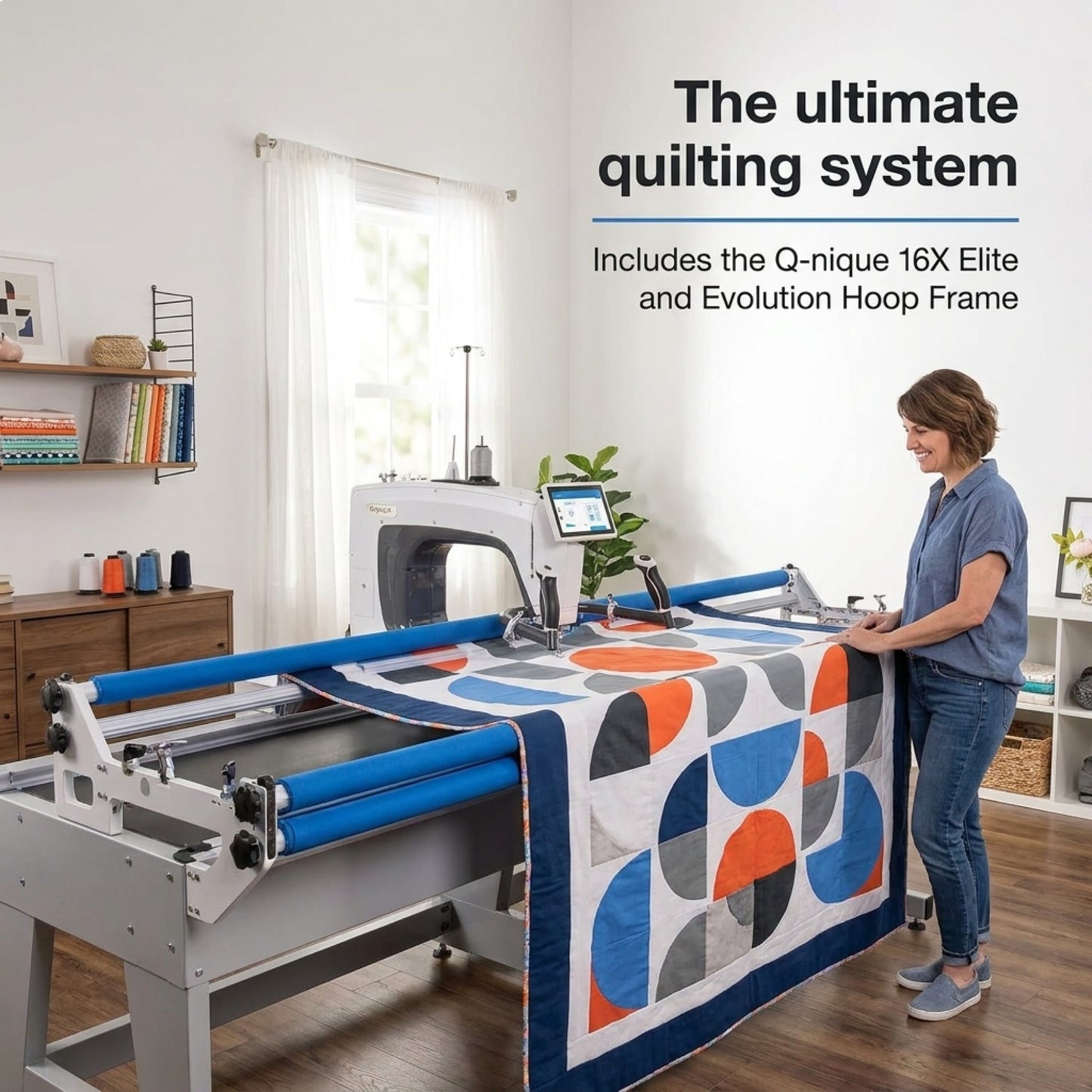 Grace SMP-01-16252 Q'nique 16X Elite Quilting Machine
