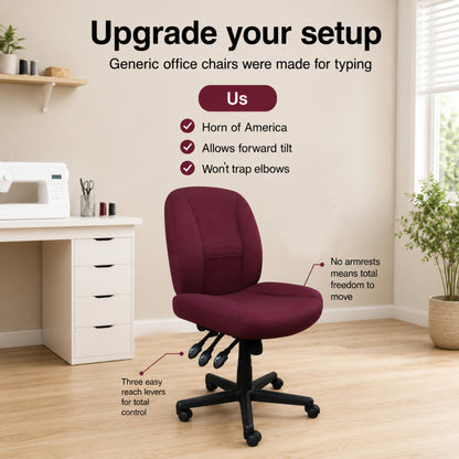 HORN 6-Way Deluxe Adjustable Chair Model: 17090C Chairs