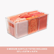 Load image into Gallery viewer, Create Room DreamStation Deluxe &amp; DreamCart Bundle - Expandable Crafting &amp; Sewing Cabinet with Storage, Table, Pegboards &amp; Acrylic Totes
