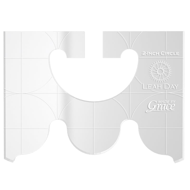 Grace ACC-01- 2” Circle Ruler (1/4”, 1/8”)