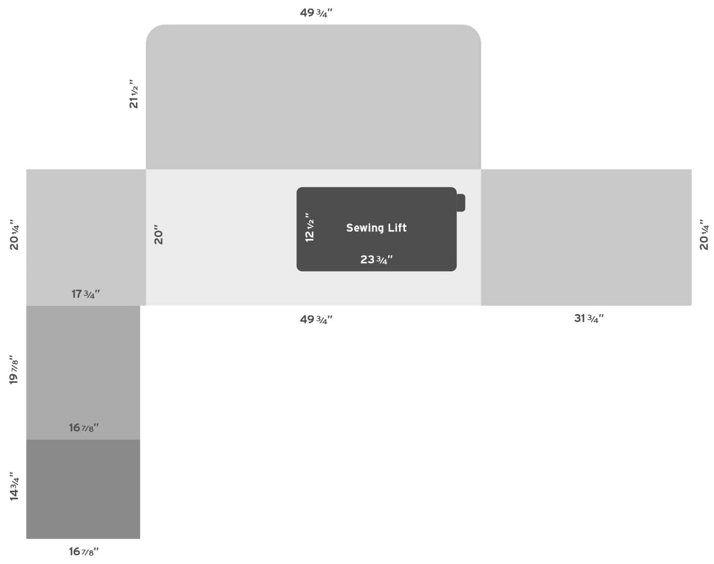 Arrow Sewing Aussie Cabinet