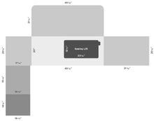 Load image into Gallery viewer, Aussie Dual Rail Electric Sewing Cabinet
