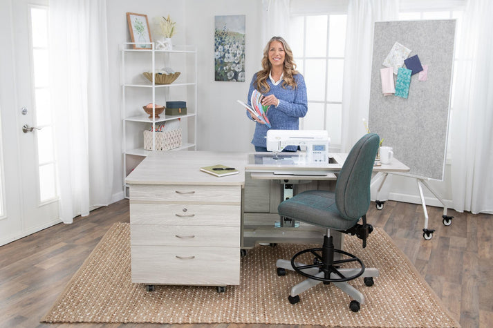 Koala Studios Quilter's Vision and Companion Chest Sewing Cabinets