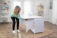 Load image into Gallery viewer, Koala Studios Quilter&#39;s Vision and Companion Chest Sewing Cabinets
