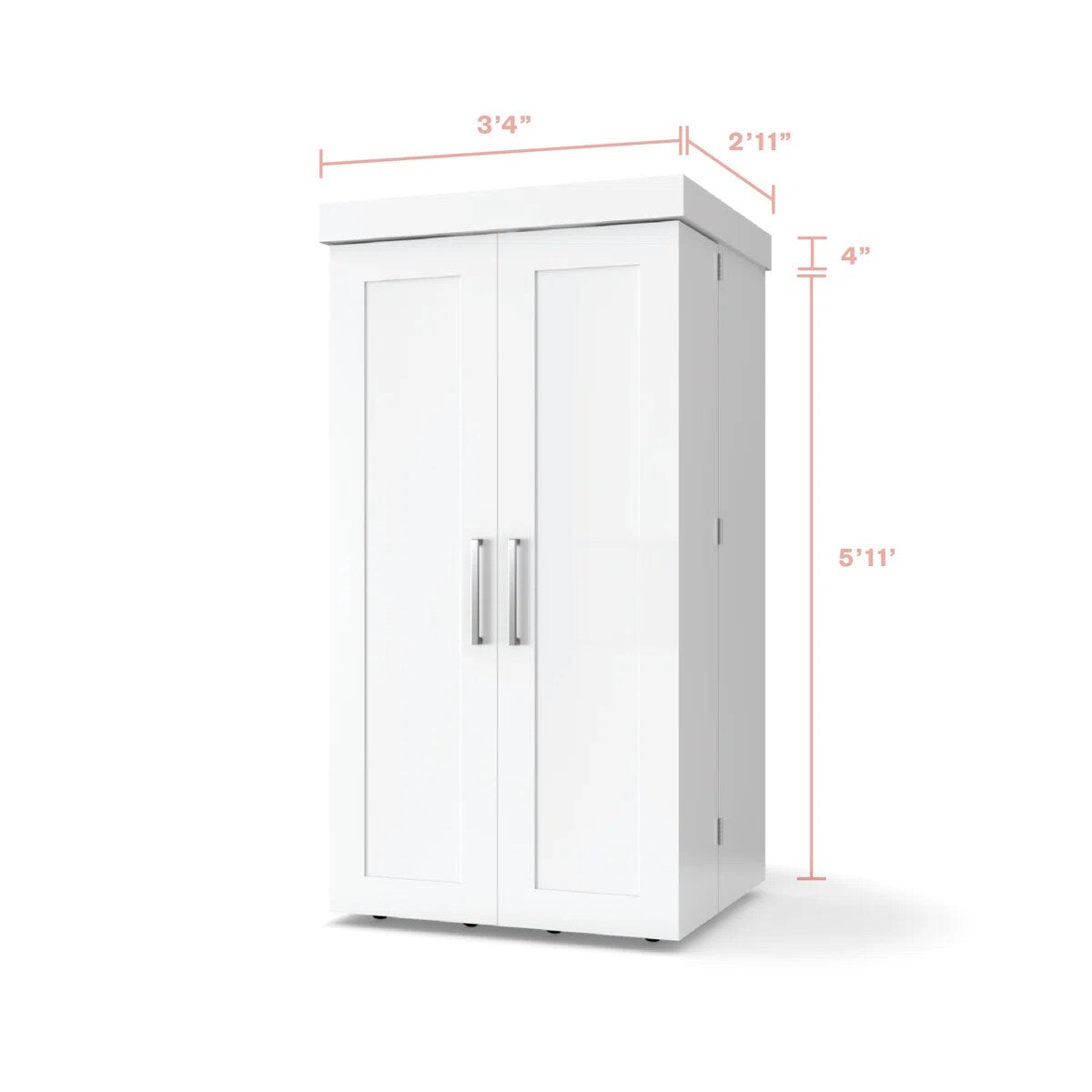 Create Room DreamBox Craft Storage Cabinet with Table - Deluxe Crafting Cabinet & Closet Organizer with Drawers, Totes & Folding Design | Create Room Original ScrapBox Craft Cabinet