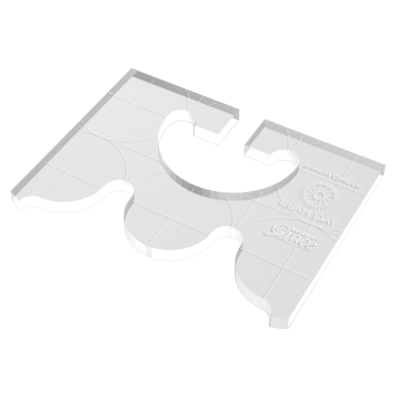 Grace ACC-01- 2” Circle Ruler (1/4”, 1/8”)