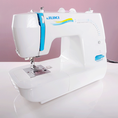 JUKI AMERICA HZL-353ZR-C Compact Size Sewing Machine with 21 Stitch Patterns