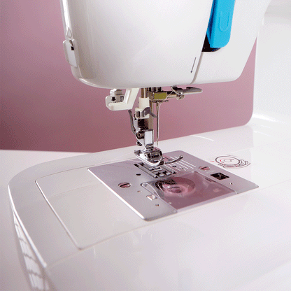 JUKI AMERICA HZL-353ZR-C Compact Size Sewing Machine with 21 Stitch Patterns