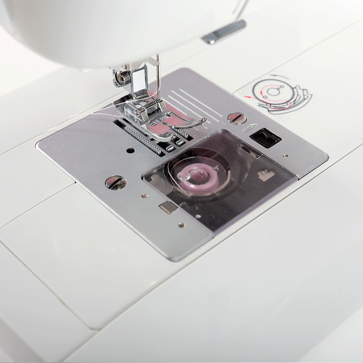 JUKI AMERICA HZL-353ZR-C Compact Size Sewing Machine with 21 Stitch Patterns