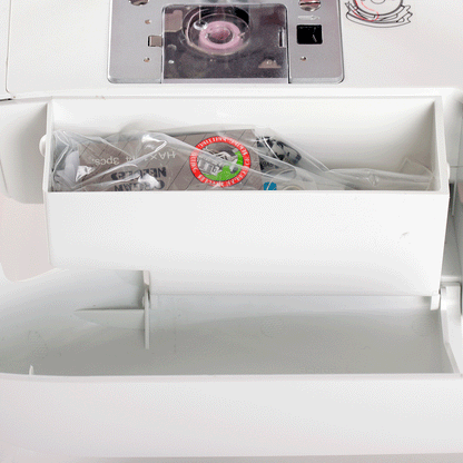 JUKI AMERICA HZL-353ZR-C Compact Size Sewing Machine with 21 Stitch Patterns