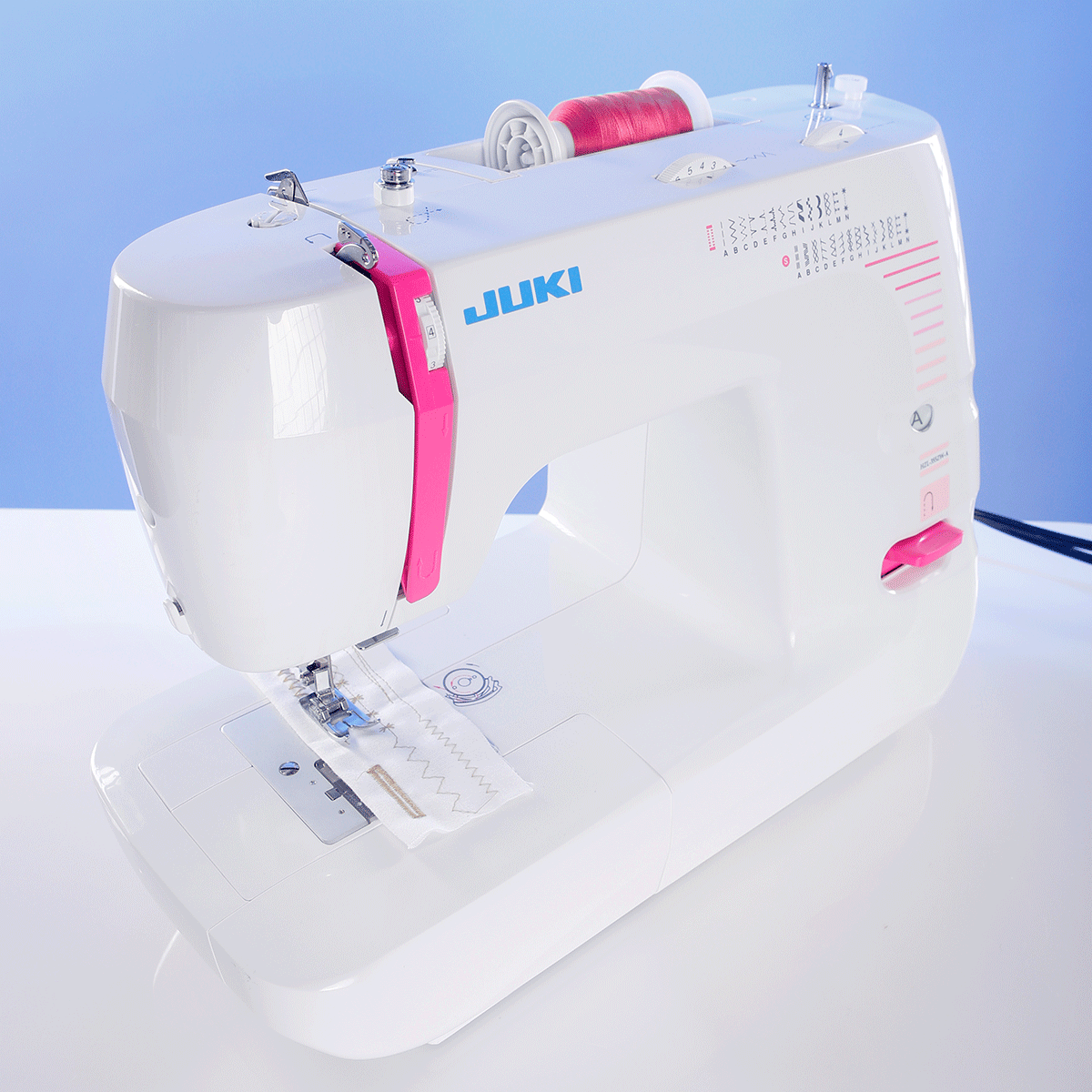 JUKI AMERICA HZL-355ZW-A Compact Size Sewing Machine with 26 Stitch Patterns