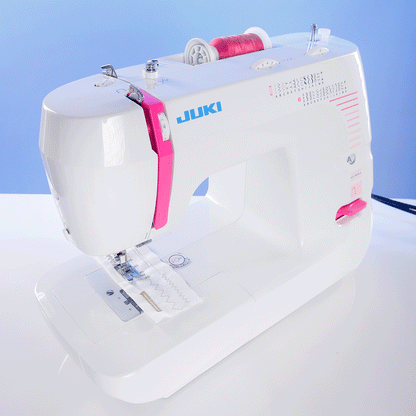 JUKI AMERICA HZL-355ZW-A Compact Size Sewing Machine with 26 Stitch Patterns