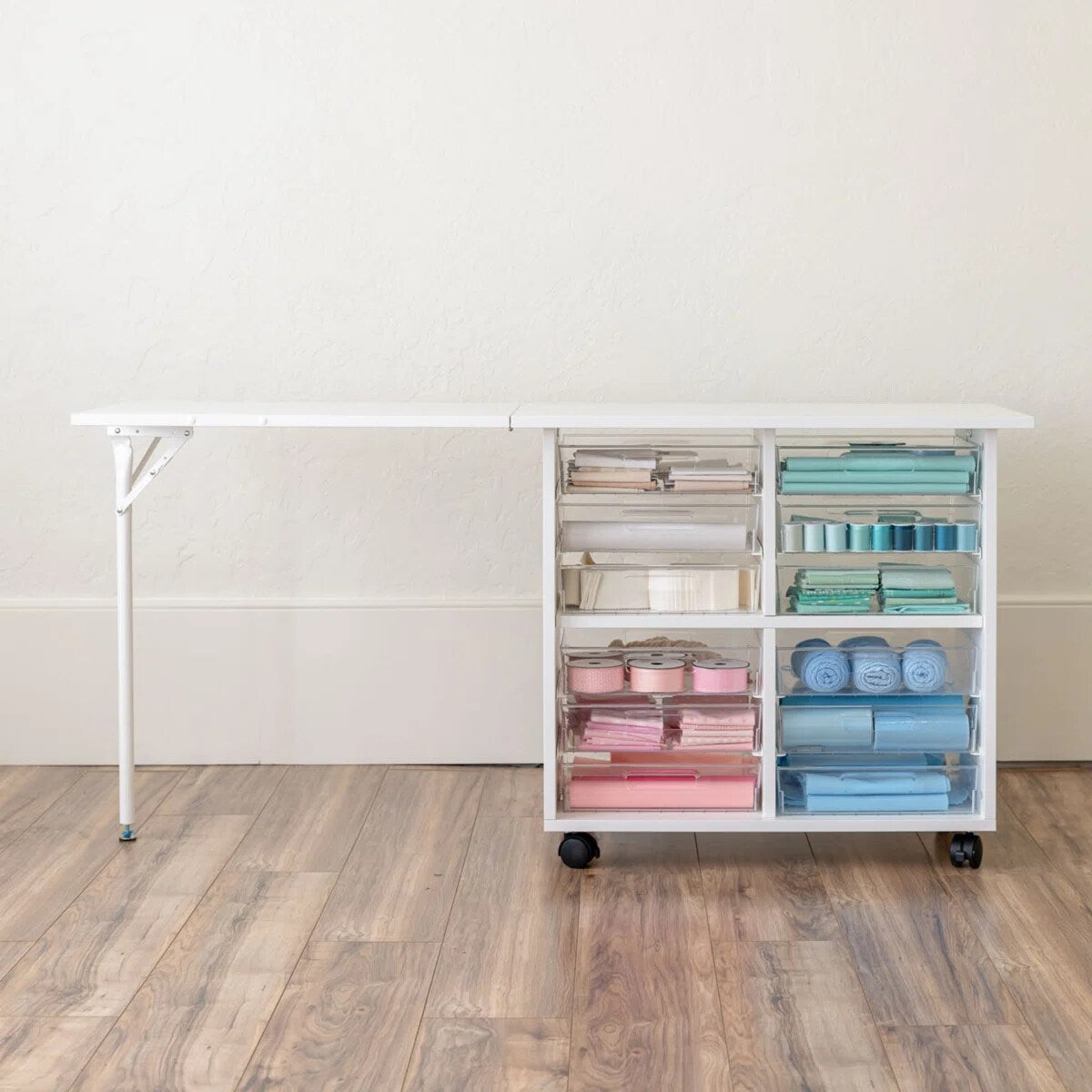 Create Room Organizing Essentials Craft Storage Package - DreamBox Paper Organizer, Tool Cubby & Mini Tote Set for Scrapbooking, Sewing, Craft Supplies