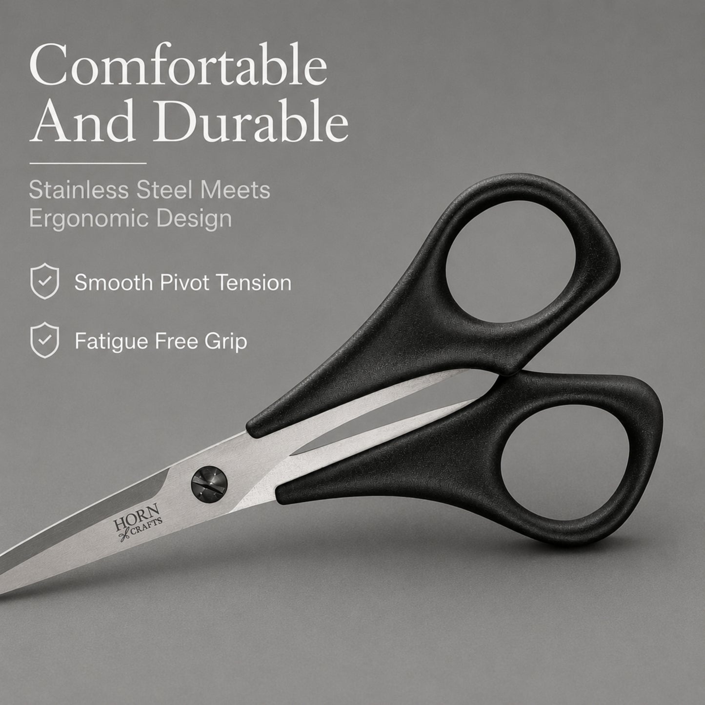 HORN 4" Straight Embroidery Scissors