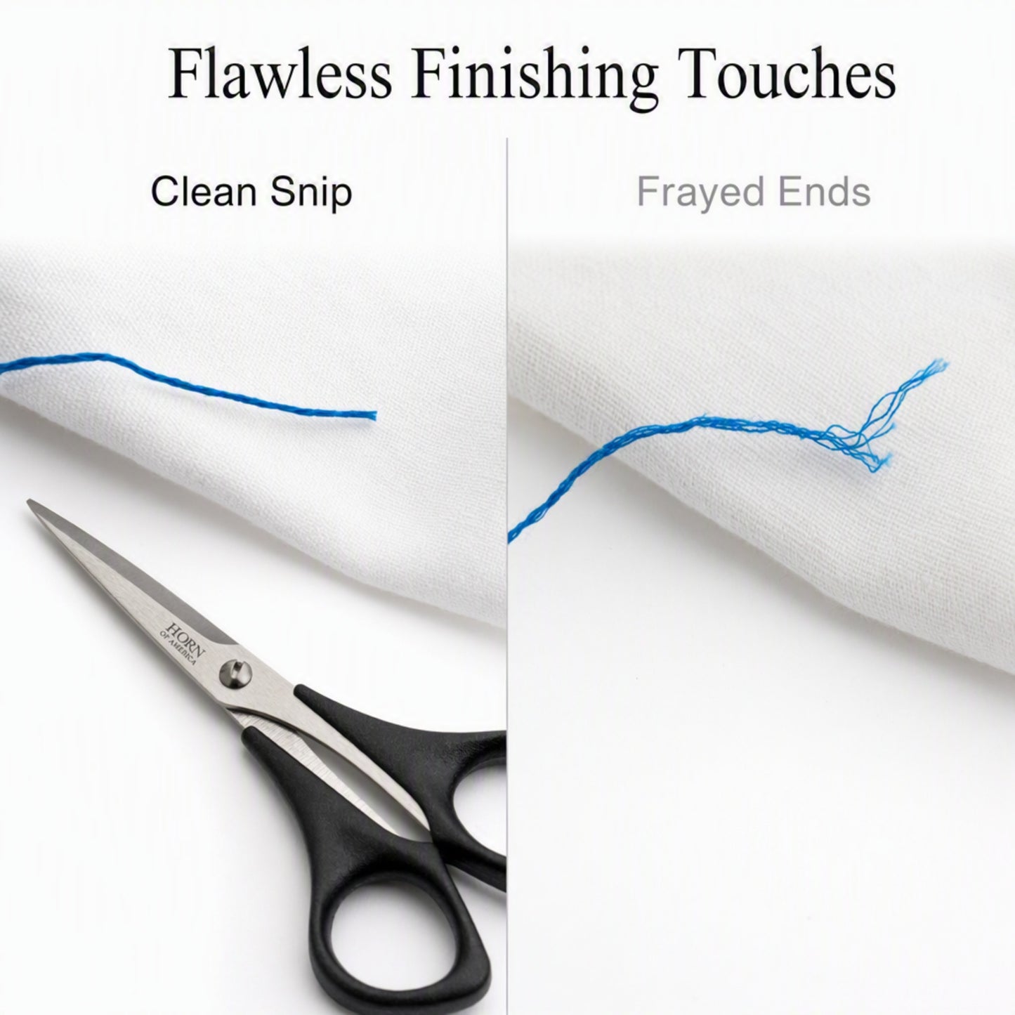 HORN 4" Straight Embroidery Scissors