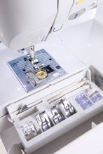 Load image into Gallery viewer, JUKI AMERICA HZL-F400 Exceed Series Sewing Machine with 157 Stitch Patterns and 3 Fonts
