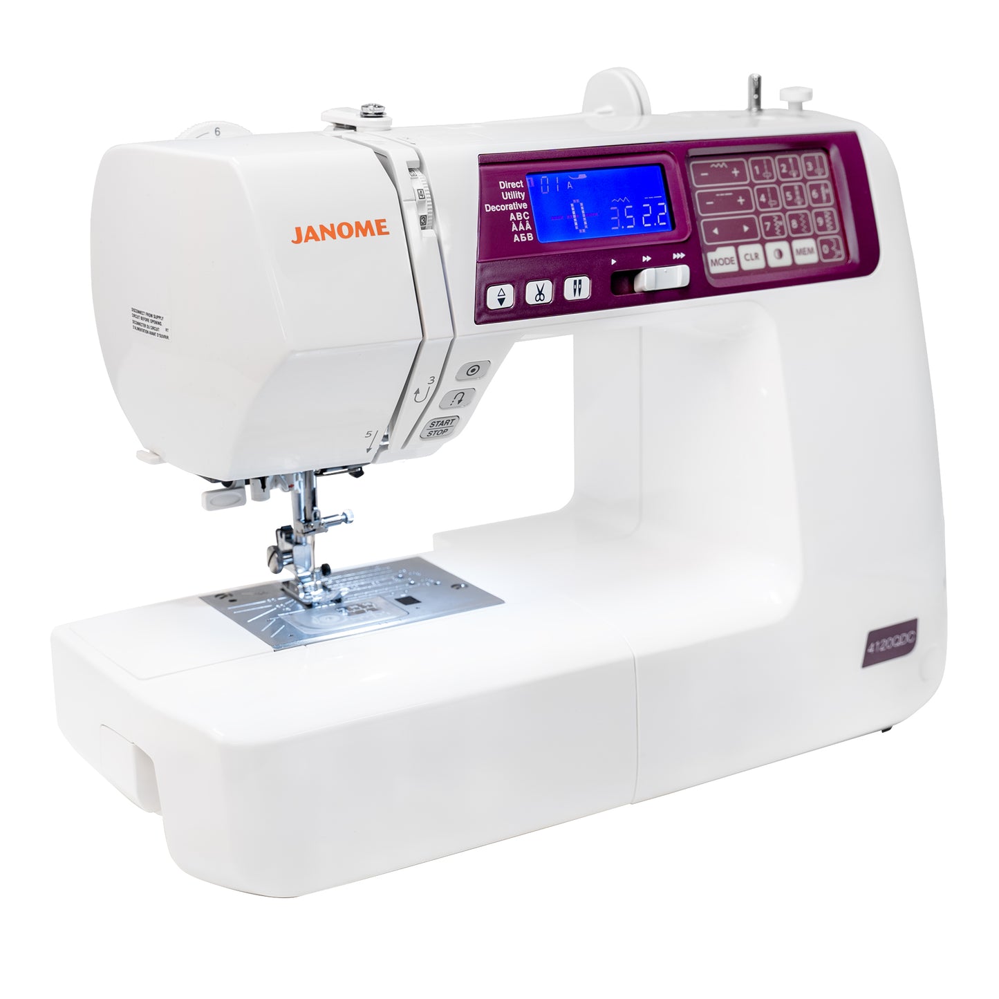 Janome 4120QDC-G  Sewing Machine