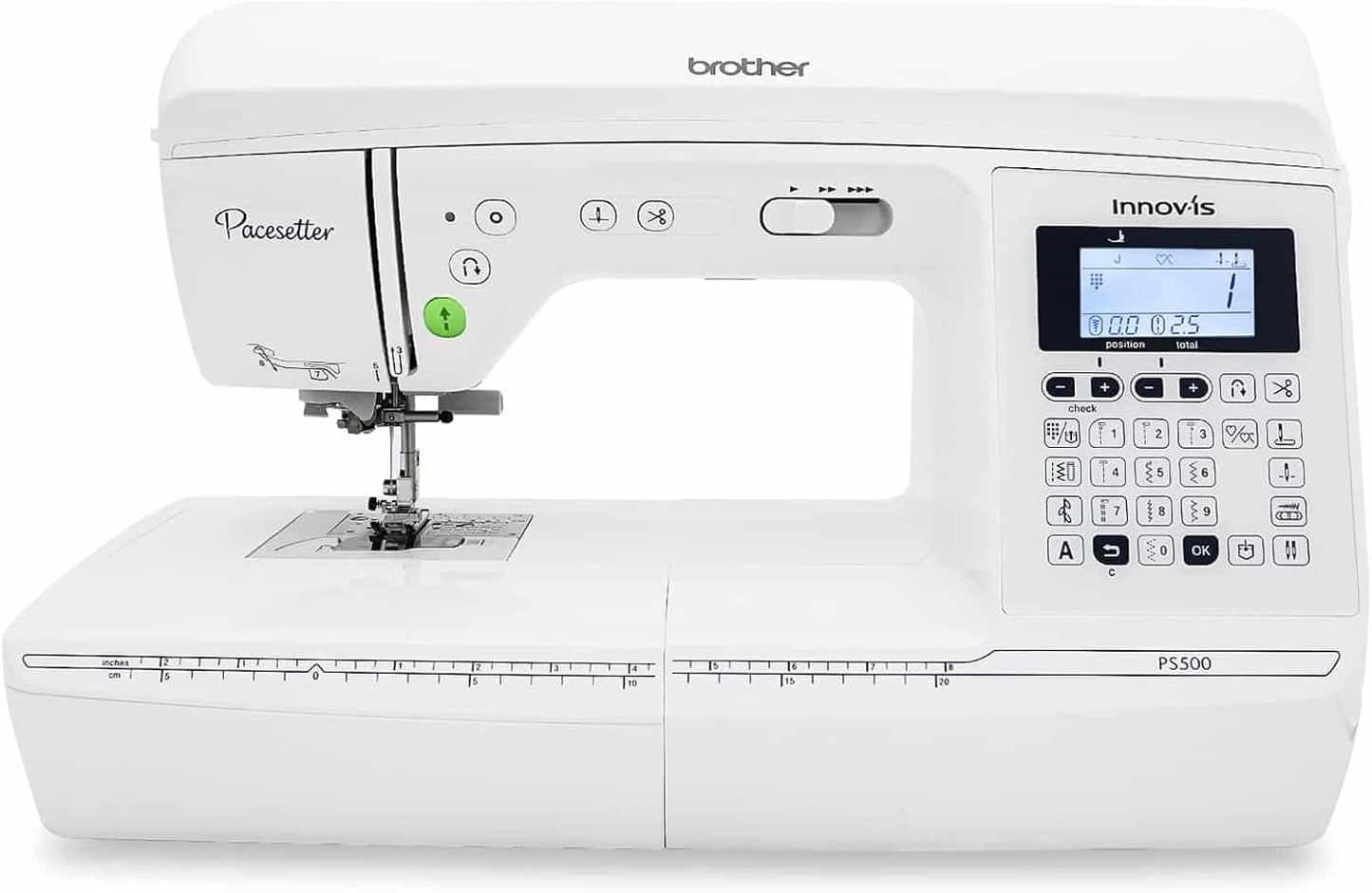 Brother Pacesetter PS500 Sewing Machine with Display