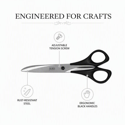 HORN 6" Straight Trimmer Scissors