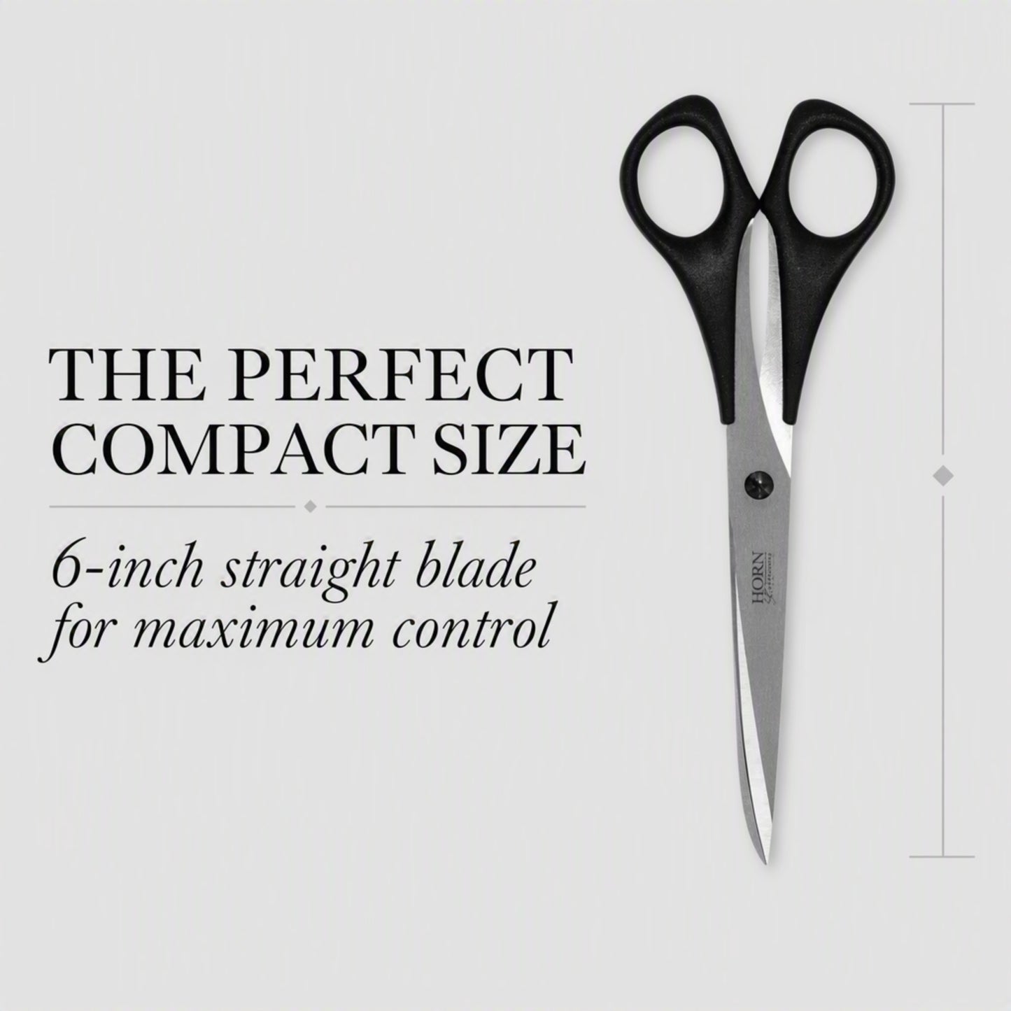 HORN 6" Straight Trimmer Scissors