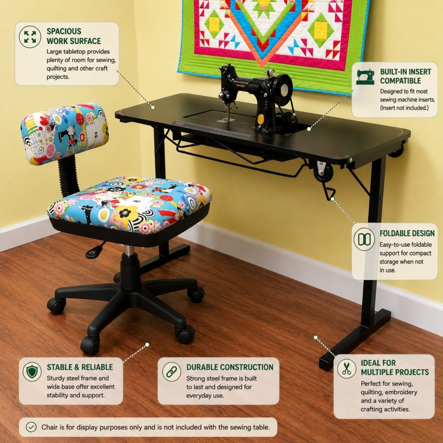 Arrow Heavyweight Sewing Table 611F