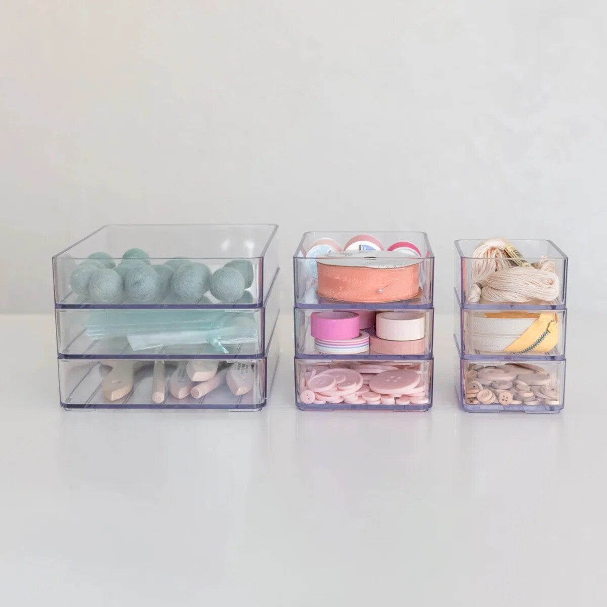 Create Room Ultimate Craft Storage Bundle - Tool Cubby, Paper Organizer & 24 Mini Totes | Modular Organizers for Paper, Vinyl, Markers & Supplies