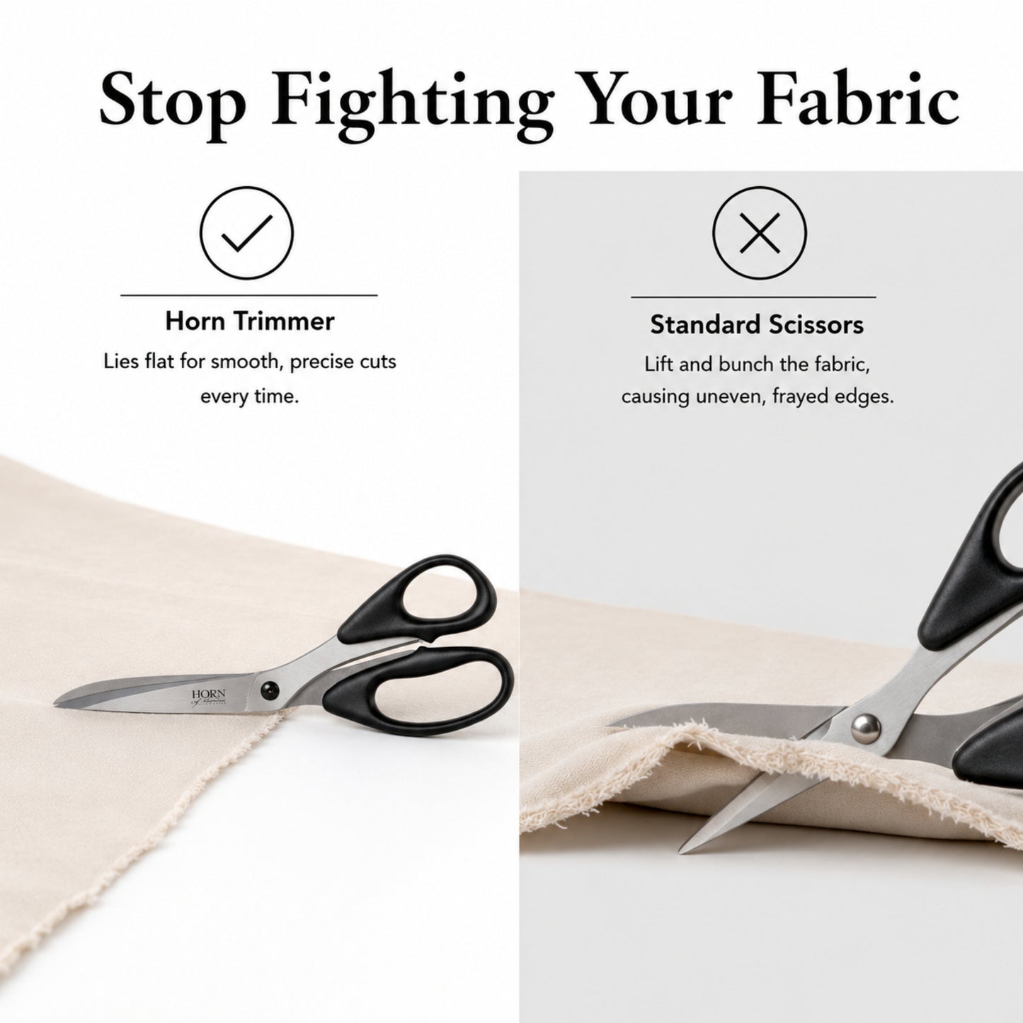 HORN 7" Bent Trimmer Scissors