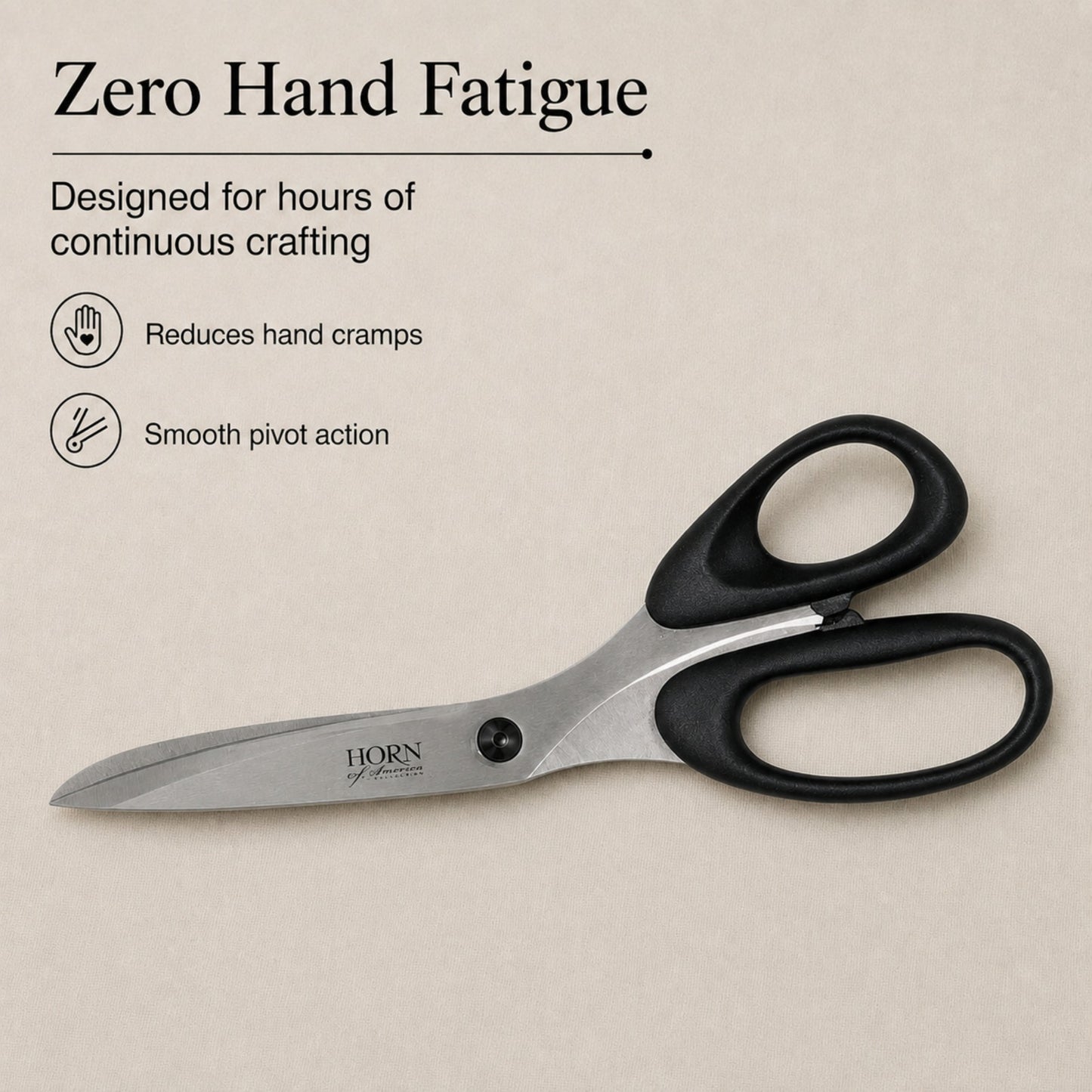 HORN 7" Bent Trimmer Scissors