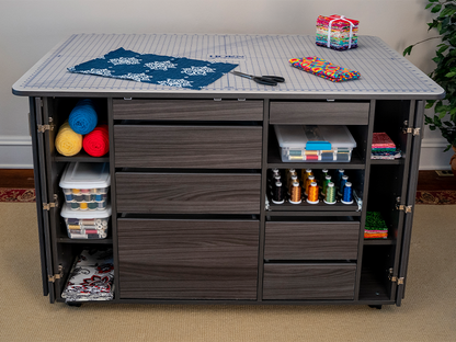 HORN Model 7600 Ultimate Sewing and Crafting Storage Center Tables