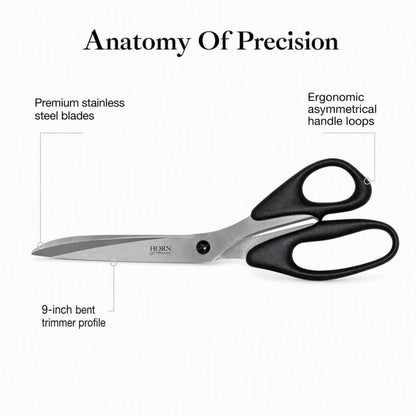 HORN 9" Bent Trimmer Scissors