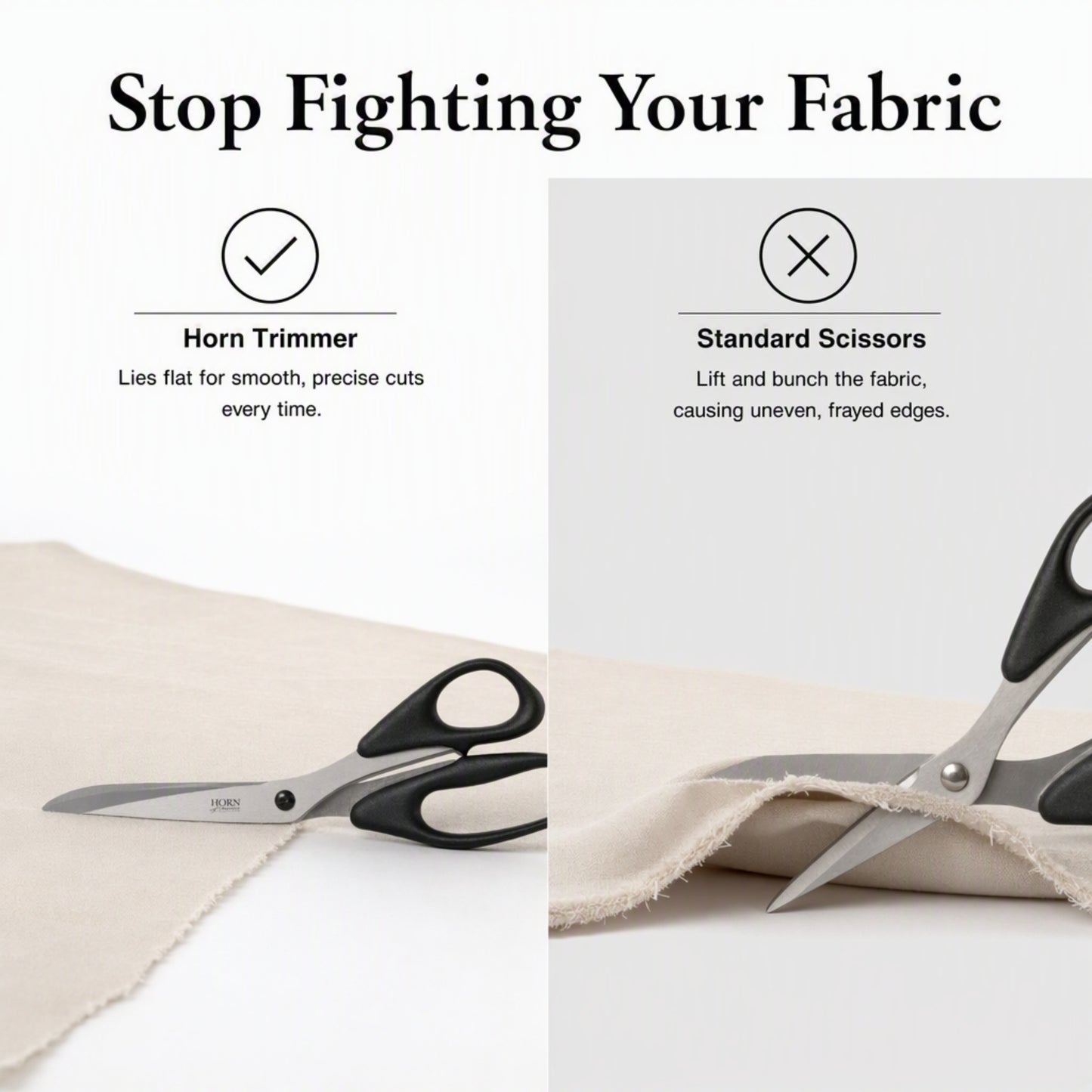 HORN 9" Bent Trimmer Scissors