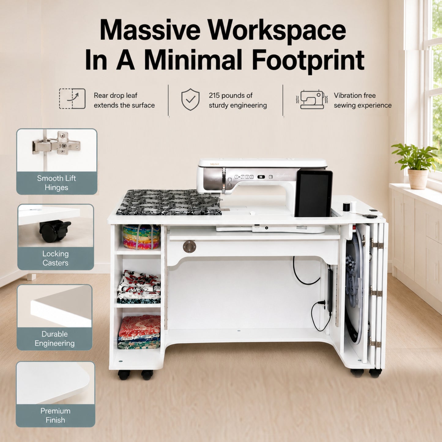 HORN New Model 9050 Sewing Cabinets