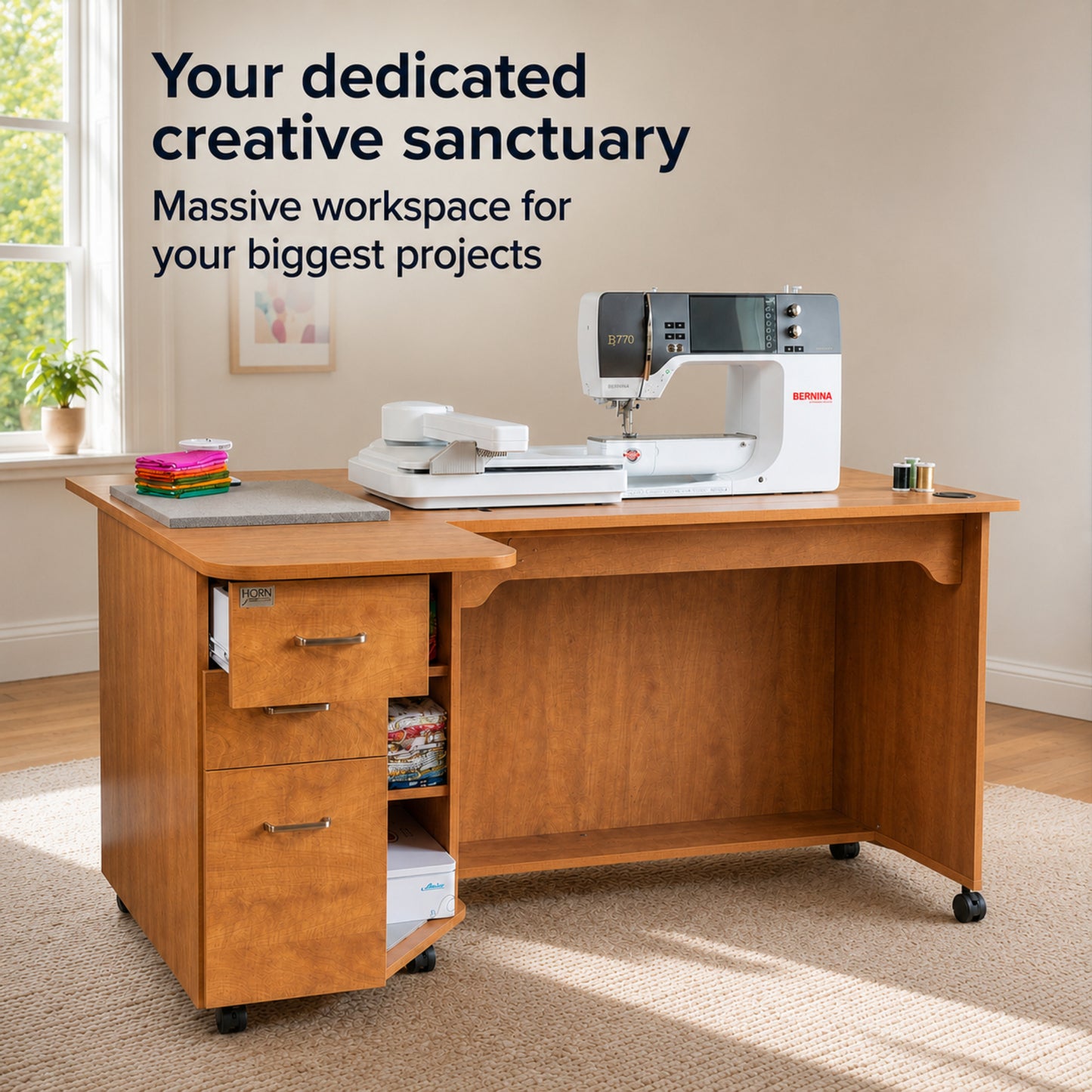 HORN New Model 9080 Sewing Cabinets