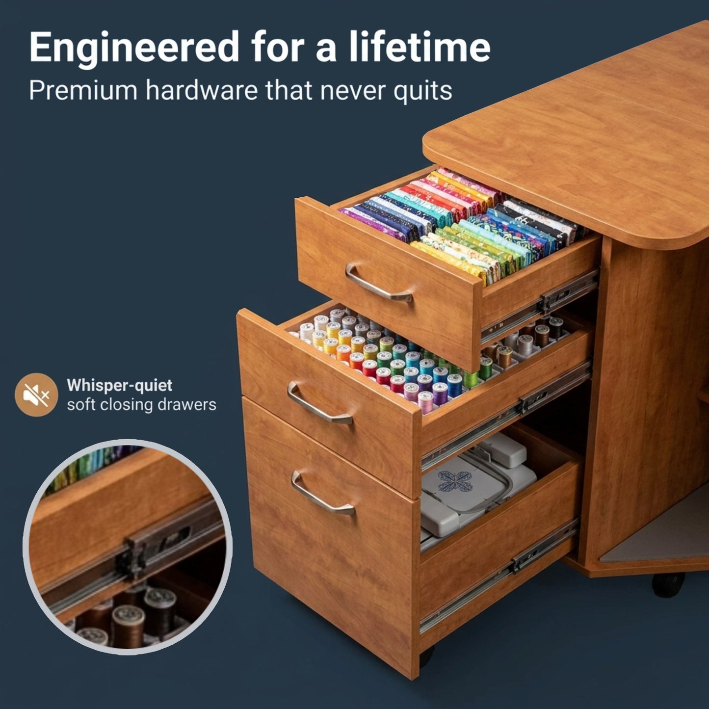 HORN New Model 9080 Sewing Cabinets