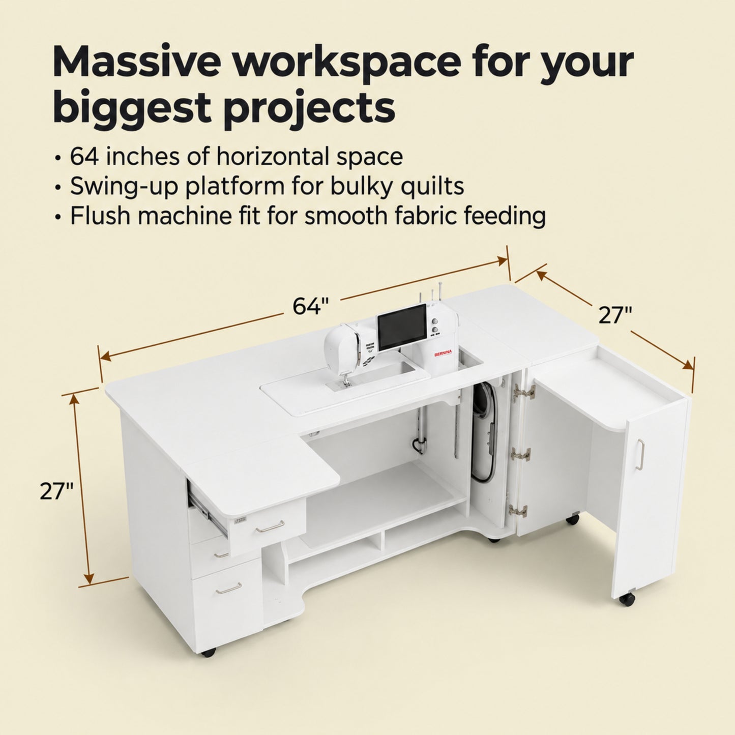 HORN New Model 9090 Sewing Cabinets