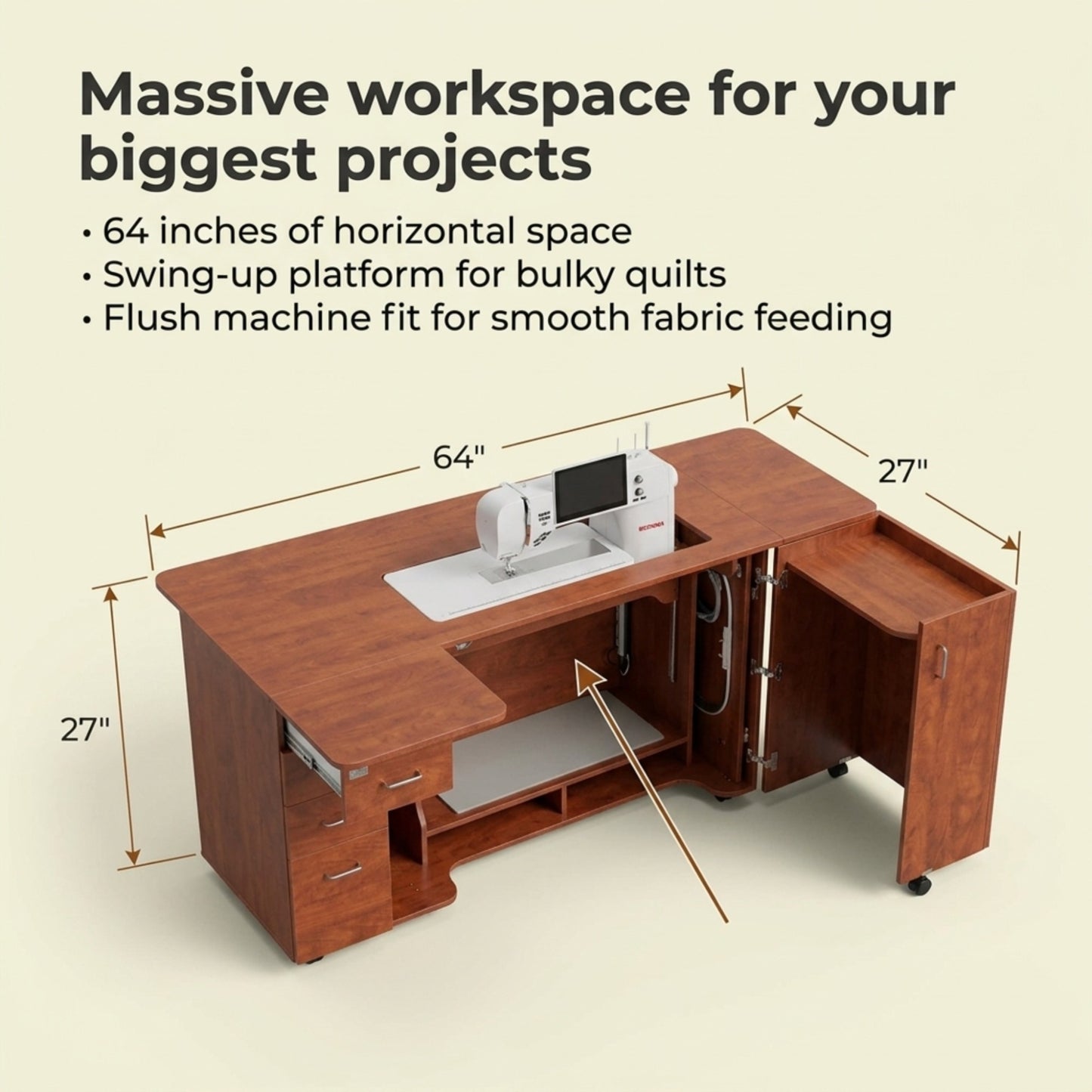 HORN New Model 9479 Sewing Cabinets