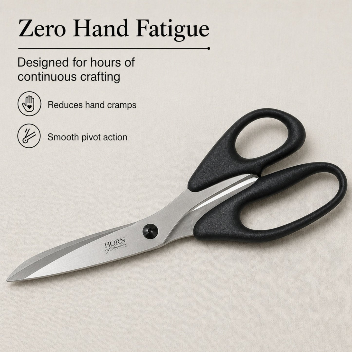 HORN 9" Bent Trimmer Scissors