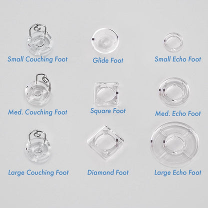 Grace ACC-01-11521 9-piece Q’nique Hopping Foot Set (SM15,16,19,21)